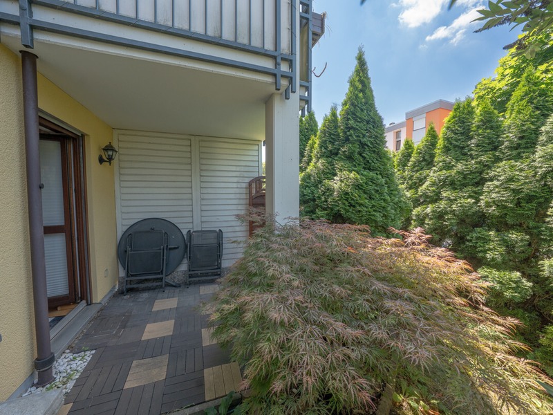 Gepflegte 2-Zimmer-Wohnung mit Terrasse & Gartenanteil in der beliebten Augsburger Hammerschmiede