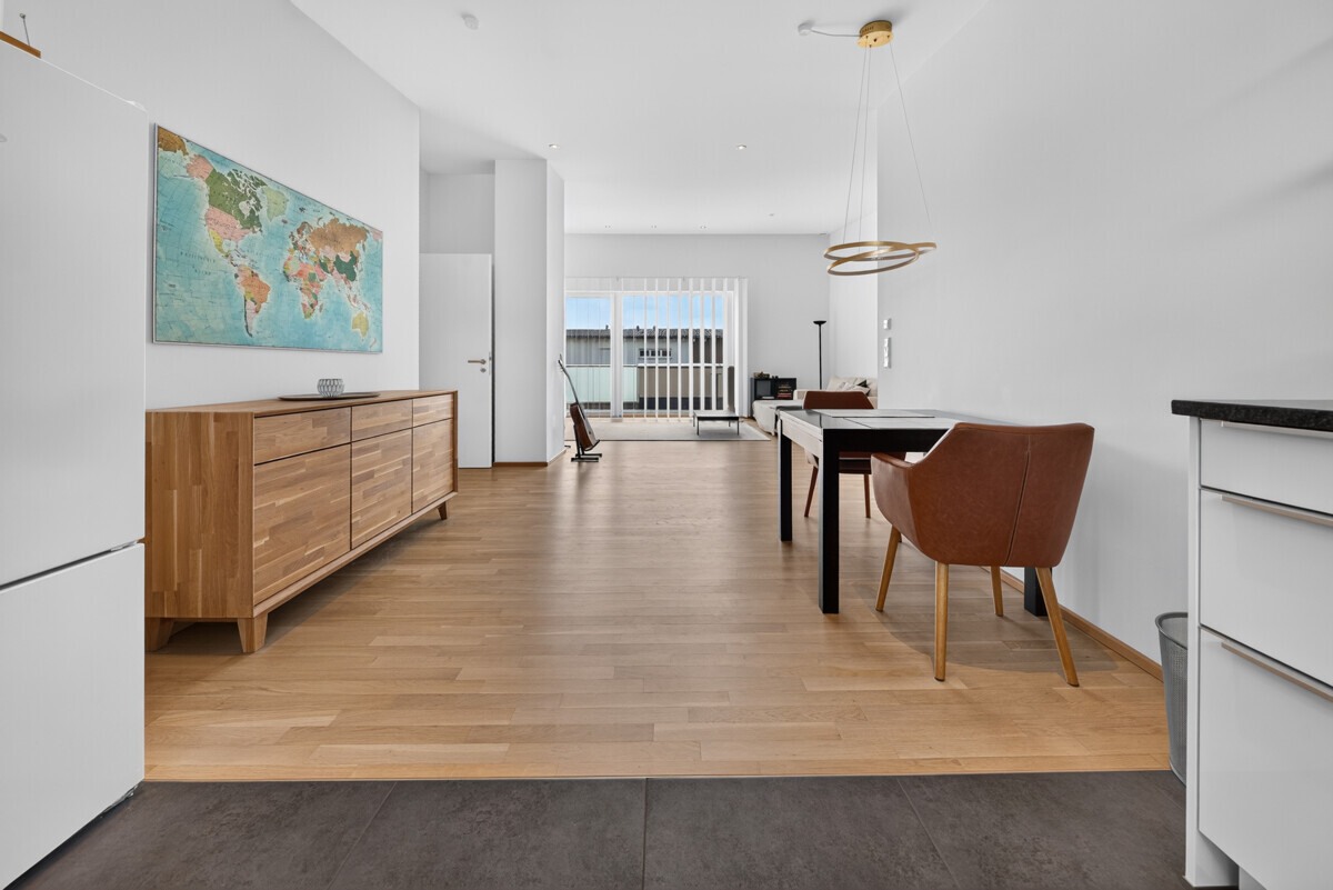 3-Zimmer-Dachterrassenwohnung im Sanddornpark mit kurzer Anbindung an die A8